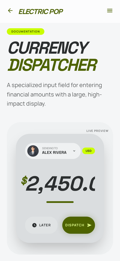 Currency Dispatcher · light